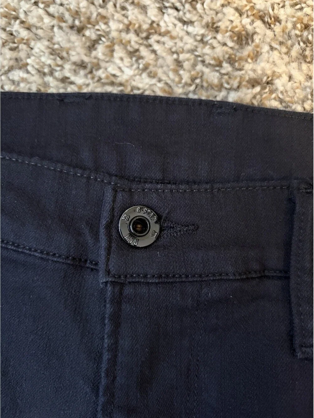 G-Star Raw Revend Skinny Jeans Men’s Size 36x32 Black Denim